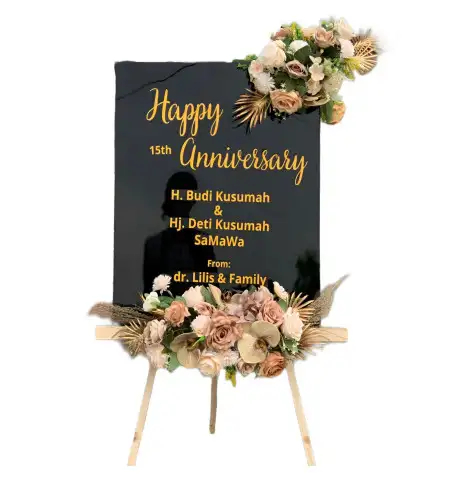 Papan Bunga Akrilik Pakelen