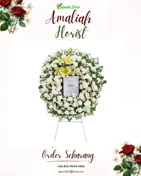 Krans Bunga Duka Pakelen