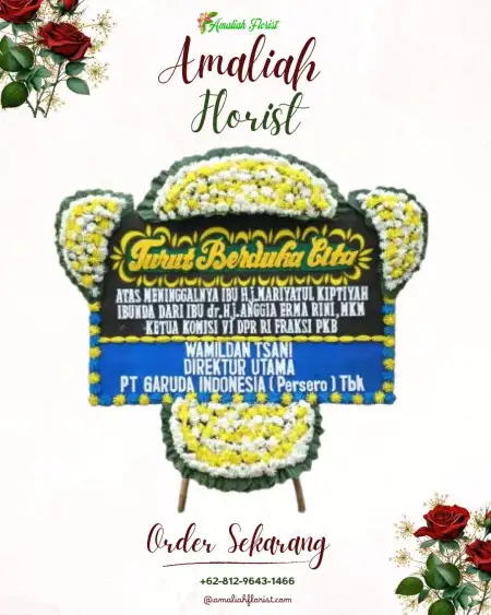 Papan Bunga Duka Pakelen